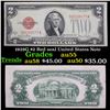 Image 1 : 1928G $2 Red seal United States Note Grades Choice AU