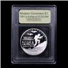 Image 2 : Proof ***Auction Highlight*** 1991-P Korean War Modern Commem Dollar $1 Graded GEM++ Proof Deep Came