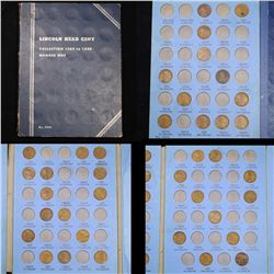 Partial Lincoln Cent Book 1909-1940 38 Coins