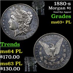 1880-s Morgan Dollar $1 Grades Select Unc+ PL