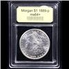 Image 2 : 1889-p Morgan Dollar $1 Grades Choice+ Unc