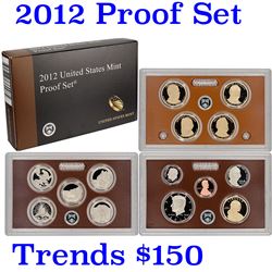 2012 United States Mint Proof Set - 14 pc set