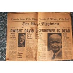 "THE WEST VIRGINIAN NEWSPAPER - 1969 #1108248