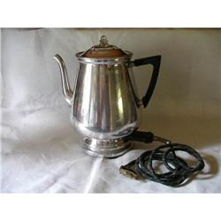 Universal Coffee Pot Paul Revere Style Nickel #1108255