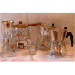Vintage Libbey with Pine Cones Gold and #1108263