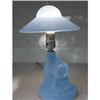 Image 1 : SLEEPING MEXICAN Fired on Blue Dresser Lamp #1117824
