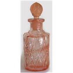 Pink Depression Glass Perfume Bottle no2 #1117850