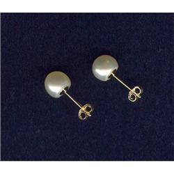 AKOYA PEARL STUD EARINGS IN 14k GOLD  #1137558