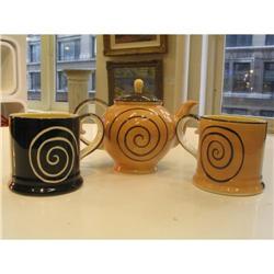 1960's Graphic Teaset #1137601