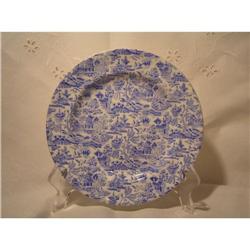 Calico Blue Willow 7" Plate #1137781