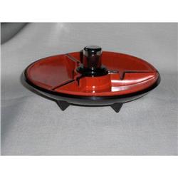 Art Deco Two Tone Ashtray/Lighter Combo #1137790