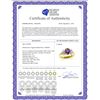 Image 2 : Genuine 0.97 ctw Amethyst & Diamond Ring 14KT White Gold - REF-59F2Z