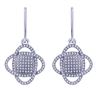 Image 1 : 0.32 CTW Diamond Earrings 14K White Gold - REF-27N9Y