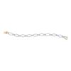 Image 1 : Womens Round Diamond Link Bracelet 2-3/8 Cttw 14kt Yellow Gold - REF-159Y9N