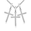 Image 1 : 0.03 CTW Diamond Pendant 14K Rose Gold - REF-10X2R