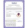 Image 2 : Genuine 2.5 ctw Amethyst Ring 14KT Rose Gold - REF-40T7A