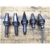 Image 2 : (5) CAT40 Misc ER16 Collet Chucks