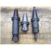 Image 2 : (3) CAT40 Misc ER32 Collet Chucks