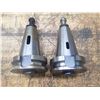 Image 2 : (2) BT50 Morse Taper #2 and #3 Holders