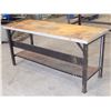 Image 1 : 72" x 28" x 34" Tall Steel Work Bench