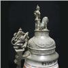 Image 3 : German porcelain regimental stein with roste
