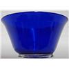 Image 2 : Set of fifteen hand blown Murano cobalt bowl
