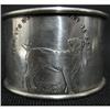 Image 1 : Sterling silver napkin ring with nursery rhy