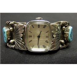 Native American sterling silver and turquois