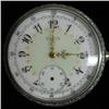 Image 2 : Elgin pocketwatch with porcelain dial; white