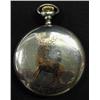 Image 2 : Elgin sterling silver cased pocketwatch with