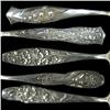 Image 2 : Set of ten sterling silver teaspoons by Geor