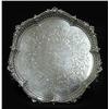 Image 1 : English silver footed presentation tray; sca