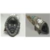 Image 4 : Two African masks; Dan tribe; Liberia/Ivory 