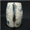 Image 2 : Molded stoneware pitcher with floral decorat