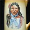 Image 2 : Porcelain pitcher with Indian brave transfer