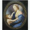 Image 2 : Miniature portrait of Madonna and Christ chi