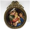 Image 1 : Miniature portrait of Madonna, Christ child 