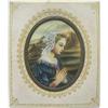 Image 2 : Miniature portrait painting of Mary on cellu