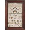 Image 1 : English sampler Ann Brodell 1820 with alphab