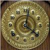 Image 2 : Oak cased Ansonia clock; arched top with gin