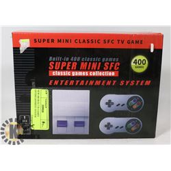 NEW 400 BUILT IN GAMES ENTERTAINMENT SYSTEM