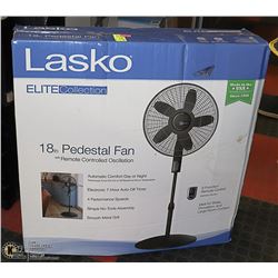 NEW LASKO ELITE 18 PEDESTAL FAN WITH REMOTE