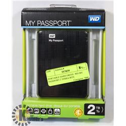 PORTABLE HARD DRIVE- WD MY PASSPORT 2 TERRA BITE
