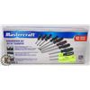 Image 1 : MASTERCRAFT 10 PIECE SCREWDRIVER SET
