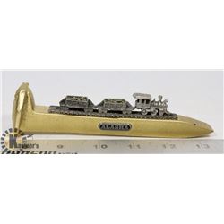 ALASKA RAILROAD SPIKE GOLD