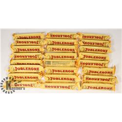 24  BARS OF TOBLERONE