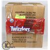 Image 1 : CASE WITH 24 250G BAGS OF TWIZZLER TWISTS