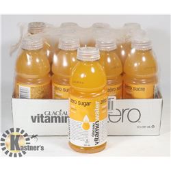 FLAT OF ZERO SUGAR VITAMIN WATER 591ML BOTTLES
