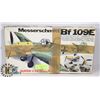 Image 1 : MPC MESSERSCHMITT BF-109E MODEL KIT APPEARS ALL