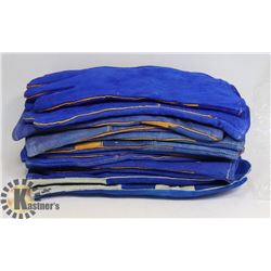 6 PAIRS OF NEW WORK AND OR WELDING GLOVES